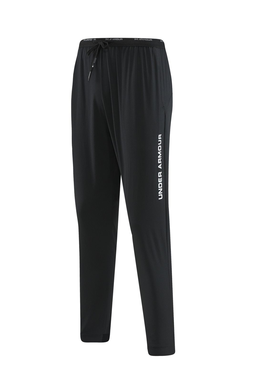 Under Armour men's black running track pants